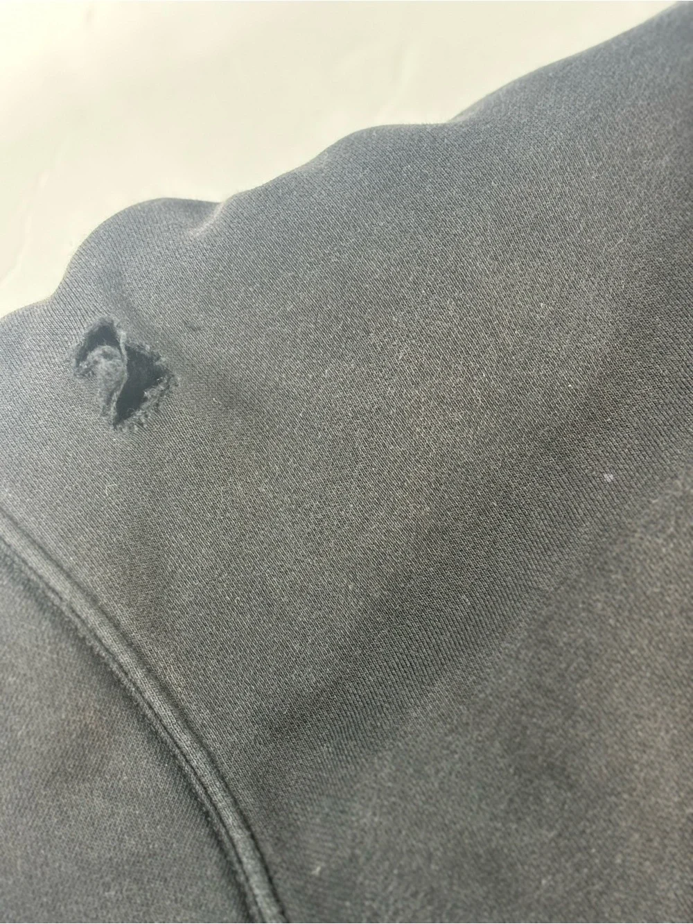 Nike Black Pullover Hoodie with White Swoosh